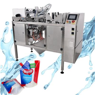 China Food TOP Y Full 304 Stainless Steel Doypack Doypack Filling Machine For Shampoo Liquid Soap Packing Machine for sale