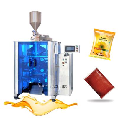 China High Speed ​​Food TOP Y Paste Milk Pouch Filling And Sealing Machine VFFS Automatic Liquid Packing Machine for sale