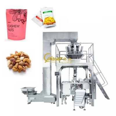 China Food TOP Y Nuts And Fruit Dry Pouch Packing Machine For Roasted Peanut Cashew Pouch Packaging Machine for sale