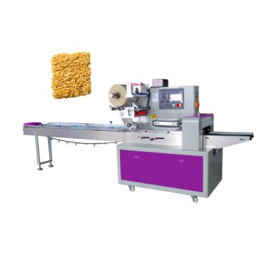 China Chinese Food Factory Horizontal Instant Pillow Type Stick Food Noodles Sit Packing Machine for sale