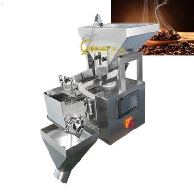 China Automatic Single Head Small Food Top Y Granule Food Coffee Bean Weigher for sale