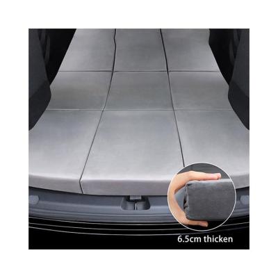 China Competitive Price Mattress Car Mat Travel Sleeping Bed For Tesla Model Y Flocking for sale