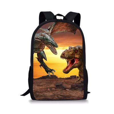 China Fashion Waterproof Hot Selling Dinosaur Instinct Kids Baby Full Color School Bag For Girls And Boys Children Backpacks Student Set for sale