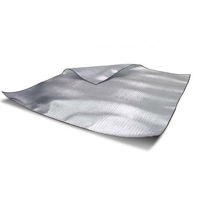 China Food Wine Lunch Picnic Drinks Foldable Waterproof Camping Soft Foil Blanket Picnic Mat for sale