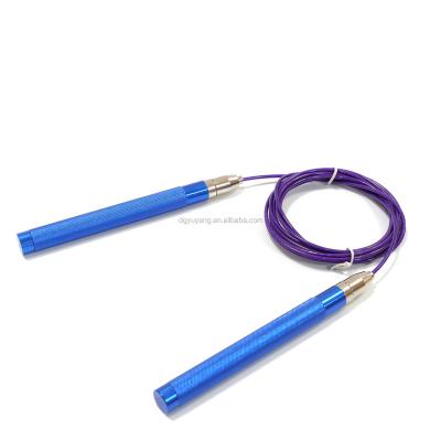 China Fitness Durable Adjustable Jump Rope Speed ​​Jump Rope With Aluminum Handle for sale