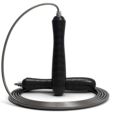 China Durable Adjustable Stainless Steel Wire Professional Exercise Weighted High Speed ​​Jump Rope for sale