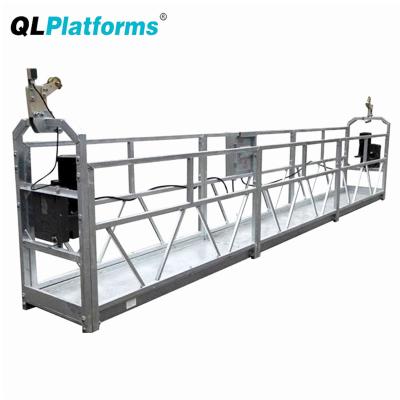 China Easy operation export mature-tech zlp1000 suspended operating platforms lift material manual suspended work platform for sale