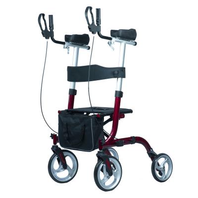 China HCT-9123B Stand Up Lightweight Walking Upright Walker Forearm Rollator for Elders 70*61.5*82 for sale