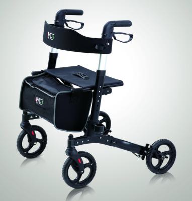 China 136kg X Fold Mobility 4 Wheel Rollator for sale