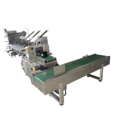 China machinery & Single set aircraft material tableware spoon fork knife plastic paper napkin one two color logo printing packing machine for sale