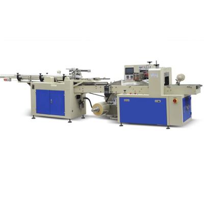 China Disposable Plastic Coffee Cup Water Cup Automatic Embossing Equipment Glass Counting And Packaging Machine High Speed for sale