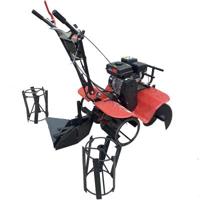 China Farm Land Plow Superior Quality Four Drive Farm Gasoline 5Hp Mini Power Tiller for sale