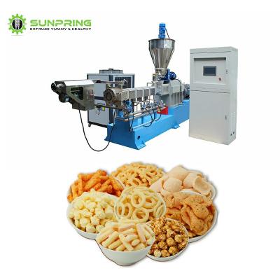 China Different Kinds Of Snacks By Change Dies Automatic Popcorn Snacks Machine / Machine / Equipment for sale