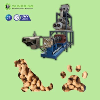 China SUNPRING Drier Dog Pet Food Pet Food Machine Pet Food Extrusion Machin for sale