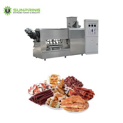 China Automatic Dog Chew Production Line Pet Food Dog Machine Dog Food Production for sale