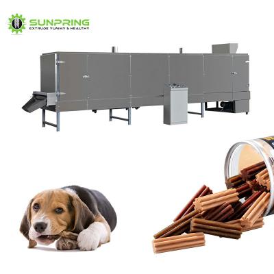 China CE Certificate Dog Chew Production Line Dog Food Making Machinery Pet Food Extruders For Sale for sale