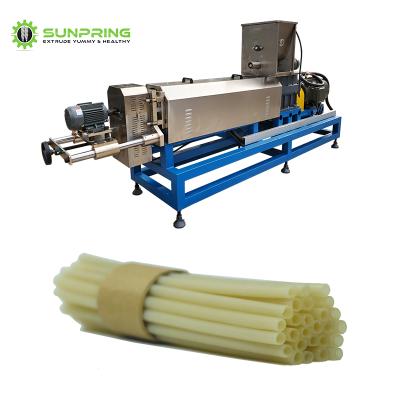 China food & Beverage Plant SUNPRING Rice Straw Machine Rice Straw Machin Material Rice Drinking Straw Processing Line for sale