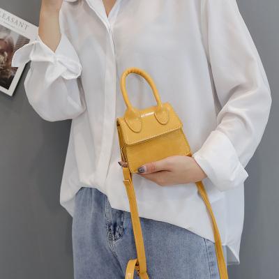 China New Mini Fashion high quality mini small square vintage shoulder bag handbag for women for sale