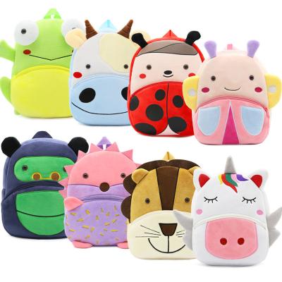 China Other Kids Baby School Bags New Kids Plush Backpack Cartoon Bags Cute Kid Schoolbag For Kindergarten Girls Gift for sale