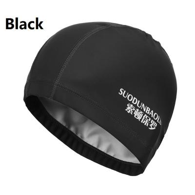 China Premium quality pure color swim cap customize logo swim cap/swim cap, PU swim cap for sale