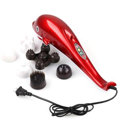 China Electric Massager Electric Massager Back Massage Hammer Vibration Stick Infrared Roller Cervical Body Massage for sale