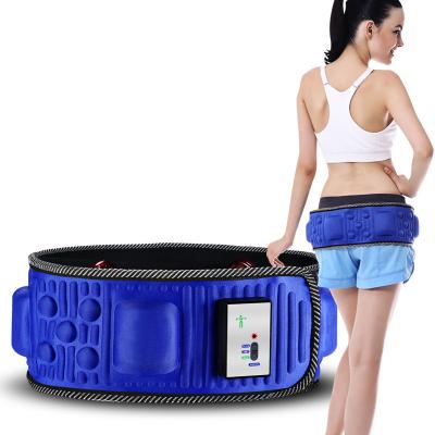 China Slim Massage Belt Massage Belt Machine For Lose Weight Vibration Heat Fitness Waist Massager Vibration Belly Abdominal Muscle For Men And Women for sale