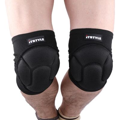 China Wholesale High Elastic Dance Fitness Kinesiology Sports Tape Sponge Protector Knee Support Brace Knee Pad for sale