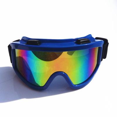 China Wholesale Durable UV400 Snow Sport Men and Women Motocross Riot Stripe Windproof Ski Glasses for sale