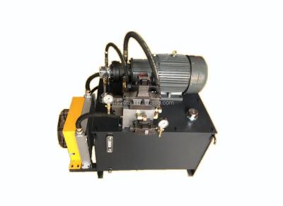 China Portable 220V Hydraulic Power Mechanical Power Unit 220V Small Hydraulic Pump Station for sale