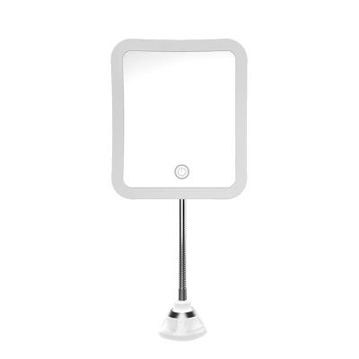 China Magnifying Magnifying Bathroom Vanity Led Mirror With Suction Cup for sale