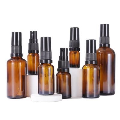 China Cosmetic Customs 5ml 15ml 20ml 30ml 50ml 100ml With Mist Pump Glass Bottles for sale