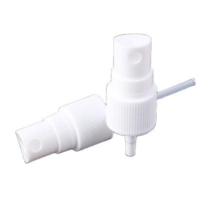 China Non Spill Hot 18/410 0.12ml White Mist Spray Pump Atomizer Spray Top Quality Volume for sale