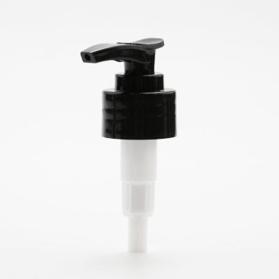 China Non puddle factory sale 24mm 28mm neck hiqh quality plastic screw shampoo dispenser pump for sale