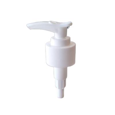 China Non Spill Good Quality PP White Plastic Lotion Shampoo Pump For Bottle for sale