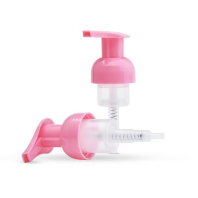 China Non Spill Wholesale 40mm Plastic Foaming Pump Head Liquid Soap Dispenser Pump for sale