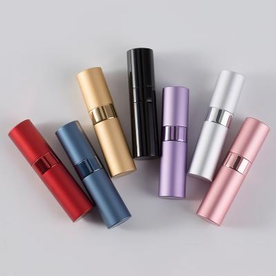 China Travel Perfume Cosmetic Atomizer Empty 10ml Aluminum Glass Perfume Bottles for sale