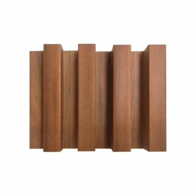 China Natural timber look & Feel Office Home Decoration Interior Cladding Easy Installation WPC Wall Panel for sale