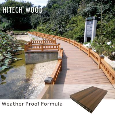 China Weather Proof Formula Skin-Friendly Boat Decking Interlocking Non-Slip Wood Composite Decking For Acoustic And Thermal Insulation for sale