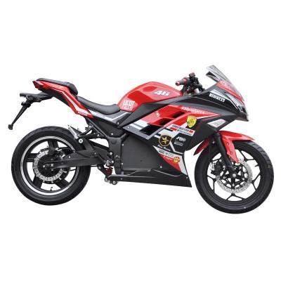 China 1000 Watt Full Size Electric Racing Motorcycle With X1 Lithium Battery for sale