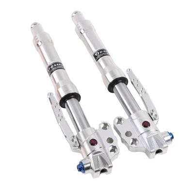 China Good Quality Aluminum Alloy CNC Front Shock Absorber For Motorcycle/Scooter/Motorbike 27/30 Hydraul Core Shock Absorbefront Damper for sale