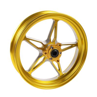 China Support CNC Machining Custom12 2.5Inch Electric Motorcycle Alloy Rim Spoke Wheel Rim 12 General Purpose for sale