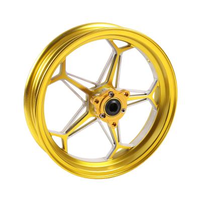 China Support CNC Machining Custom12 2.5Inch Electric Motorcycle Alloy Rim Spoke Wheel Rim 12 General Purpose for sale