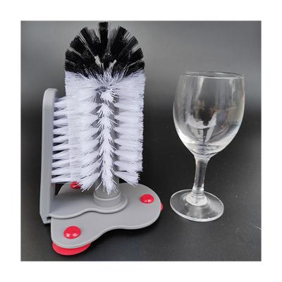 China Practical High Quality Practical Kitchen Cleaning Brush Easy Use Cup Brush Cleaning Brush for sale