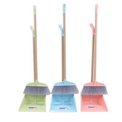 China China Popular And Practical China Home Easy Clean Soft Broom Household Broom And Dustpan Set for sale