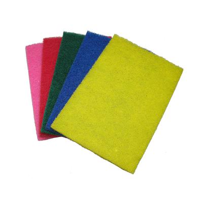 China Professional Kitchen Supplier Scrub Scouring Pads Kitchen Dish Cleaning Sponges Scouring Pads for sale