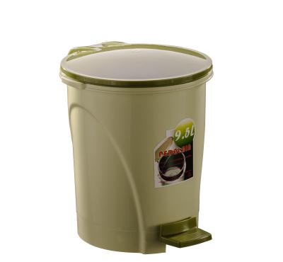 China PP China Manufacturer High Quality Room Home Plastic Trash Bin With Cover for sale