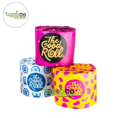 China Wholesale Price Bamboo Toilet Paper Tissue Paper Roll Eco - Friendly Pulp Toilet Paper for sale