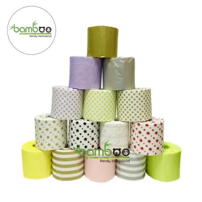 China Home Household High Quality Comfortable Soft Eco-friendly 3 Layers Bath Tissue Paper Tissue Roll Toilet Paper For Bathroom for sale