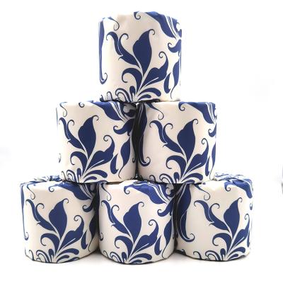 China Eco - Friendly Wholesale Custom Printed White Toilet Paper Tissue , 1 Ply 2 Ply 3 Ply Toilet Paper for sale