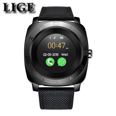 China Auto date lige 2021 smart watch men new waterproof for android phones and IOS phones compatible lige-reloj inteligente Para hombre for sale